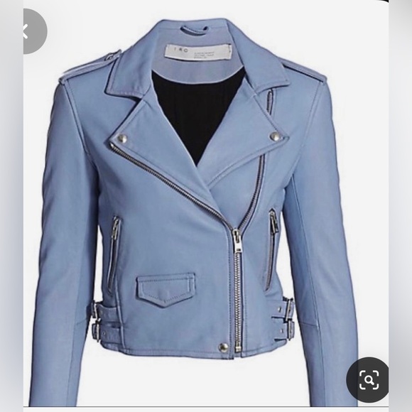 Leather vintage coat - Picture 2 of 3